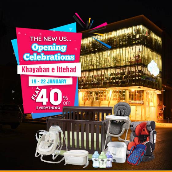 Zubaidas Online Khayaban e Ittehad Opening Sale! Flat 40 OFF What's